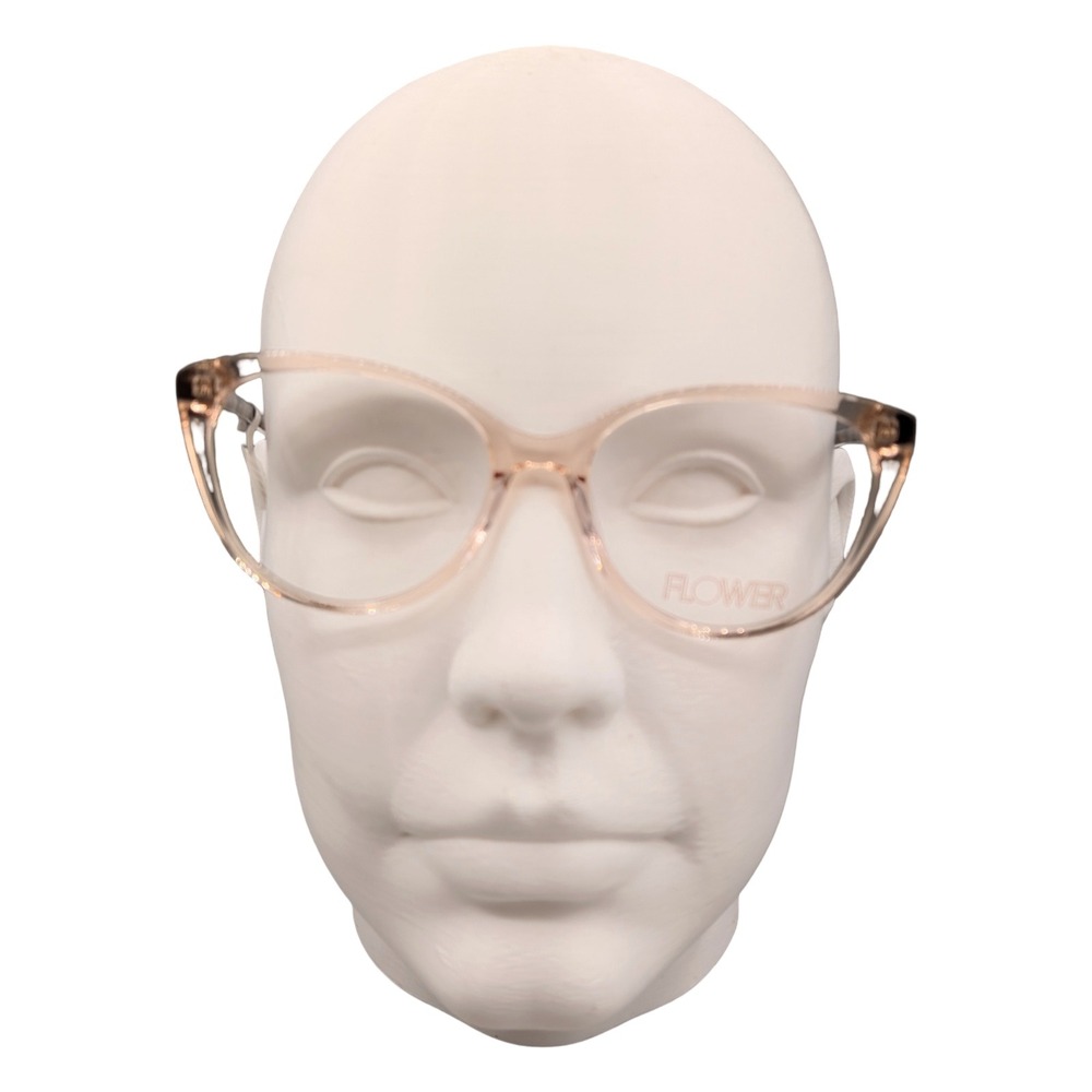 Flower by Drew Barrymore Rose Crystalβ Blush Eyeglasses FLR6066VWM 651 54-17-140